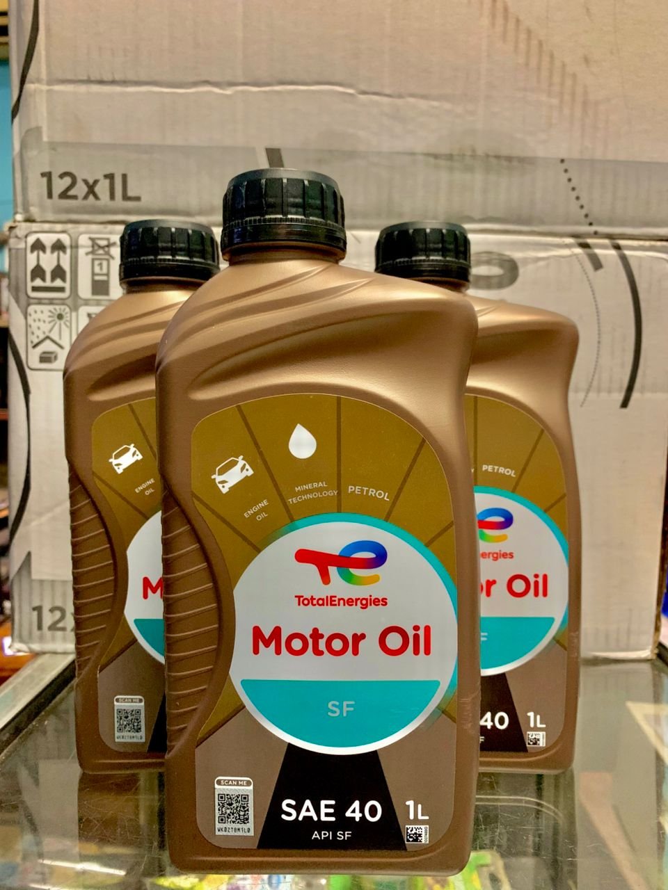TOTAL ENGINE MOTOR OIL T1
