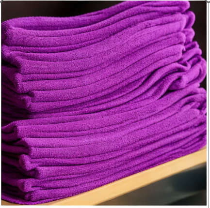 MICROFIBER TOWEL MEDIUM (PURPLE)